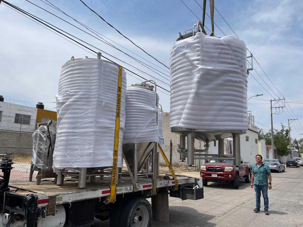 5 bbl beer brewing system in Mexico